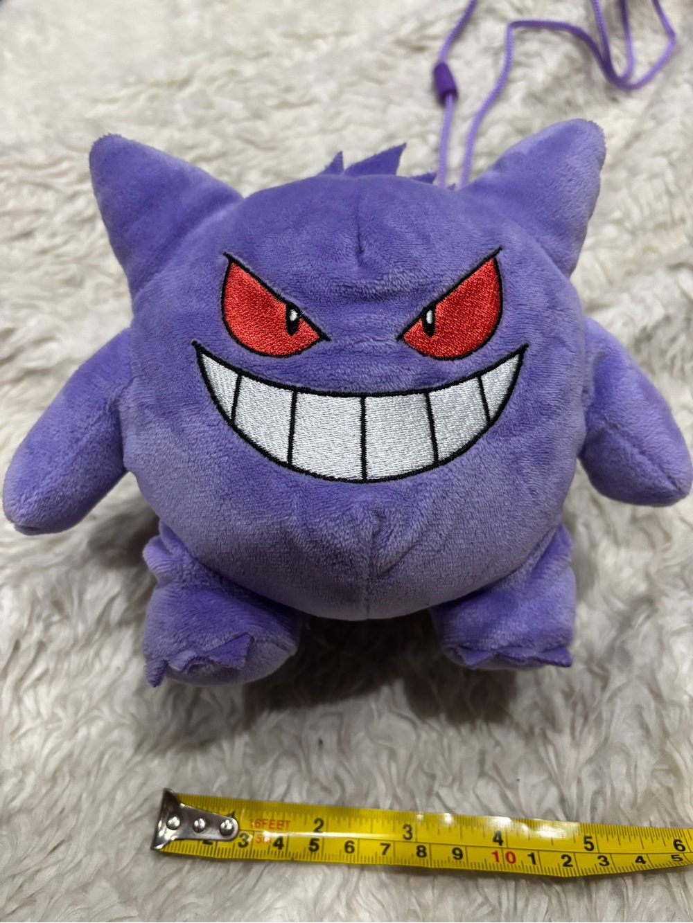 Pokemon Gengar Pokemon Purse Size